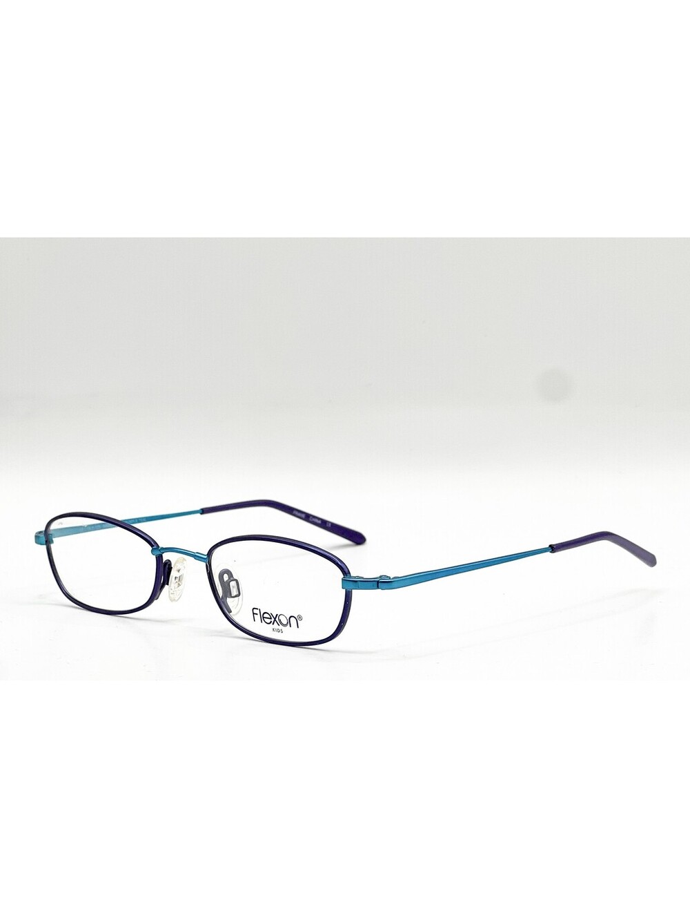 Flexon Kids 120 Dark Purple Teal Authentic Eyeglasses 44-18-125